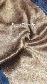 Handloom Soft Katan Rath Border Saree