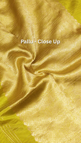 Pre-Order : Handloom Soft Katan Rath Border Saree