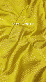 Pre-Order : Handloom Soft Katan Rath Border Saree