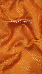 Pre-Order : Handloom Soft Katan Rath Border Saree