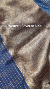 Handloom Soft Katan Rath Border Saree