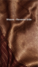 Pre-Order : Handloom Soft Katan Rath Border Saree