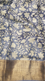 Handloom Soft Tussar Silk Saree