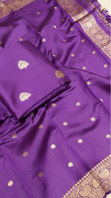 Handloom Katan Silk Suit Set