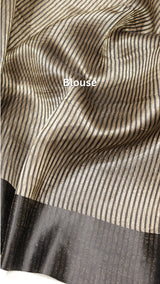 Pre-Order : Striped Tissue Katan Silk Saree