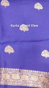 Handloom Katan Silk Suit Set