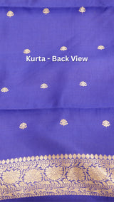 Handloom Katan Silk Suit Set