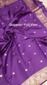 Handloom Katan Silk Suit Set