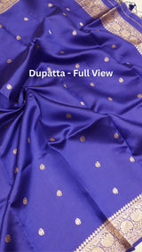 Handloom Katan Silk Suit Set