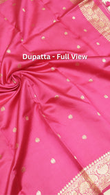 Handloom Katan Silk Suit Set