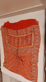 Handwoven Bandhej Khaddi Georgette Saree