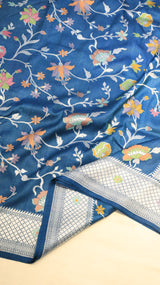 Pre-Order : Handloom Pure Tussar Geogertte Saree