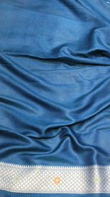 Pre-Order : Handloom Pure Tussar Geogertte Saree