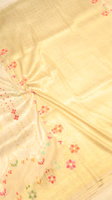 Handloom Pure Tussar Geogertte Saree