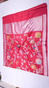 Handloom Pure Tussar Geogertte Saree