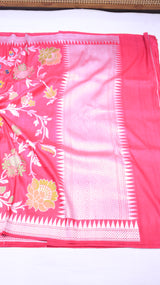 Handloom Pure Tussar Geogertte Saree