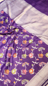 Handloom Pure Tussar Geogertte Saree