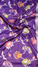 Handloom Pure Tussar Geogertte Saree