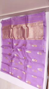 Handloom Pure Kora Silk Saree