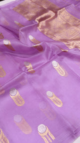 Handloom Pure Kora Silk Saree