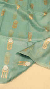 Pre-Order : Handloom Pure Kora Silk Saree