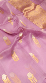 Pre-Order : Handloom Pure Kora Silk Saree