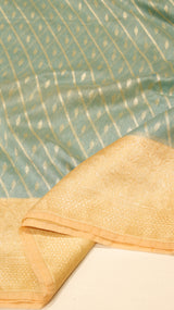 Pre-Order : Pure Moonga Muslin Saree