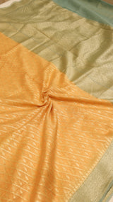 Pre-Order : Pure Moonga Muslin Saree