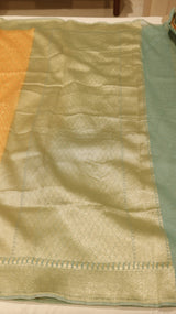 Pre-Order : Pure Moonga Muslin Saree