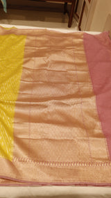 Pre-Order : Pure Moonga Muslin Saree