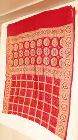 Gharchola Bandhej Khaddi Georgette Saree