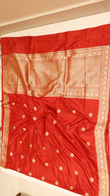 Pre-Order : Chand Phool Katan Silk Saree