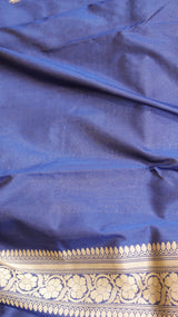 Pre-Order : Chand Phool Katan Silk Saree