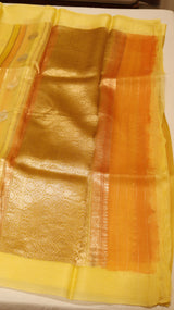 Pre-Order : Rangkaat Kora Silk Saree