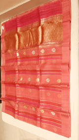 Pre-Order : Rangkaat Kora Silk Saree