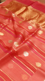 Pre-Order : Rangkaat Kora Silk Saree