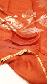 Pure Moonga Silk Saree