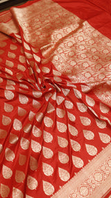 Pre-Order : Handloom Pure Katan Silk Saree