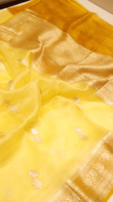 Pre-Order : Handloom Pure Kora Silk Saree