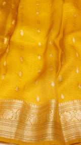 Pre-Order : Handloom Pure Kora Silk Saree