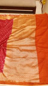 Pure Moonga Muslin Saree