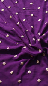 Handloom Pure Khaddi Geogertte Saree with Paithani Border