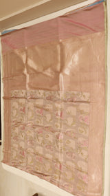 Pure Mulberry Silk Saree with Handloom Dampach Weave