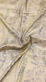 Pure Mulberry Silk Saree with Handloom Dampach Weave