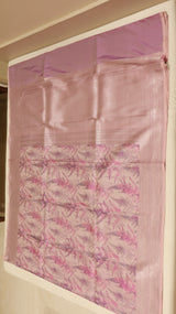 Pure Mulberry Silk Saree with Handloom Dampach Weave