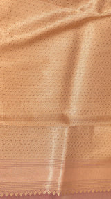 Pure Mulberry Silk Saree with Handloom Dampach Weave