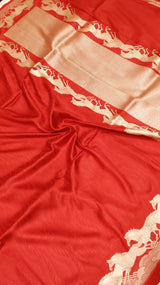 Banarasi Brocade King Khawab Pure Katan Saree