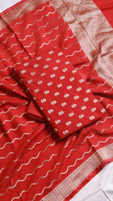 Cotton Chanderi Suit Set