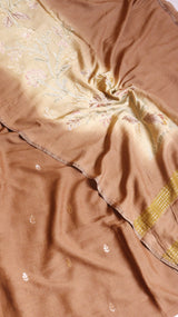 Handloom Pure Tussar Silk Suit Set