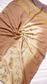 Handloom Pure Tussar Silk Suit Set